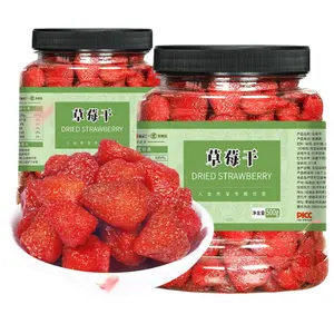 Fraise 500 grammes fruits secs fraise 2024 nouveaux produits collations aux fruits lyophilisés