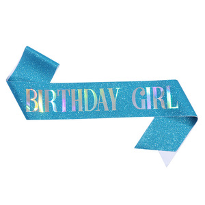 Fascia per Compleanno, Fascia Regolabile in Raso per Donne e Adulti, Decorazione Divertente per Feste di 18°, 21°, 30°, 40°, 50° Compleanno - Product Image 5