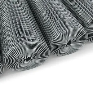 Schlussverkauf kohlenstoffarmer Stahl elektrogallvaniertes geschweißtes Drahtgeflecht quadratisches Drahtgeflecht