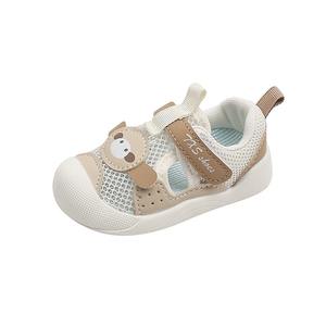 Nouvelles chaussures pour bébés filles de 1 à 2 ans, sandales à tige ouverte respirantes pour filles, chaussures de marche à semelle souple pour garçons - Product Image 5
