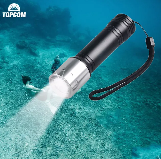 hot Underwater zese flashlight zf12 diving scuba dive flashlight torch ultrafire diving lamps