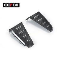Para BMW X7 G07 M Sport LCI 40i 60i 2023-2026, Kits de Carrocería de Fibra de Carbono Seca, Cubiertas para Faros Delanteros, 51115A241B7 51115A241B8