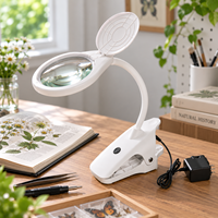Lampe loupe à LED à fixation externe pour bureau NO.BC90C