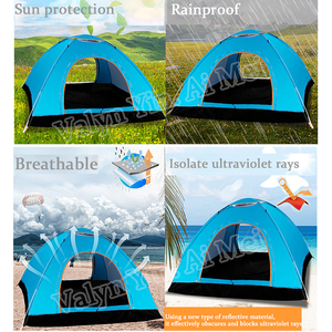 Abri Solaire Pop-up Portable pour Randonnée, Montage Facile et Instantané, Tente de Camping 1-2 Personnes pour Voyage, Randonnée et Camping en Plein Air - Product Image 6
