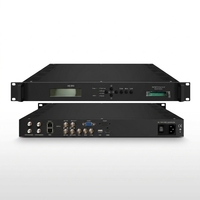 (IRD3711A) Équipement de tête de réseau de télévision numérique DVB-C/S/S2/T/T2 Décodeur ISDB-T HD H.265 HEVC Récepteur numérique IRD professionnel