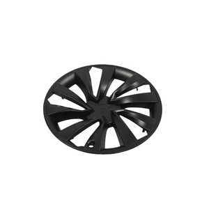 ฝาครอบล้อ <span class=keywords><strong>Tesla</strong></span> Model Y ขนาด 19 นิ้ว สีดำด้าน ลาย Spiral Storm วัสดุ ABS ชุดฝาครอบดุมล้อ ดีไซน์สวยงาม ทันสมัย ช่วยปรับปรุง/อัพเกรด ป้องกันรอยขีดข่วน ทนทานต่อการใช้งาน - Product Image 2