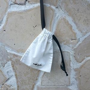 Customizable Personalized <b>Small</b> <b>Drawstring</b> <b>Bag</b> Eco-Friendly Cotton Dust <b>Bag</b> for Jewelry - Product Image 1
