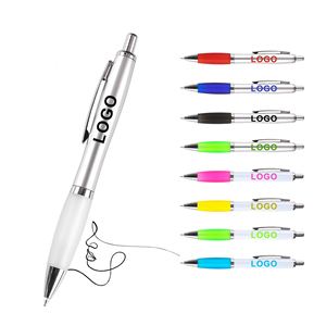 Factory Custom Promotional Student Push-Button Ballpoint Pen Bottle Pen for Cross-Border Conference Signing Pen for Meeting - Product Image 2