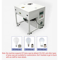 Machine à estamper les supports de lampe LED E27 DSHH AC 220V 0.35KW pour la découpe de filetage de capuchons de lampe à rivets