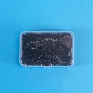 Cepillo <span class=keywords><strong>Dental</strong></span> negro desechable Smoothtip, punta de flujo, dispensador predoblado, suministro de equipos dentales de aguja - Product Image 3