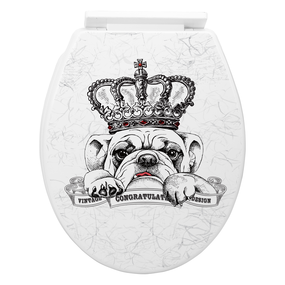 Chien couronne