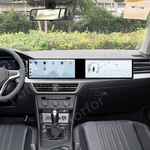 Foforfor Écran tactile interactif double 12,3 pouces Android 13 Radio de navigation GPS pour voiture pour Volkswagen <span class=keywords><strong>Tiguan</strong></span> L2023-2025 CarPlay sans fil - Product Image 6