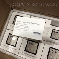 Para Tuya Alexa inalámbrico Smart Home Zigbee Gateway Panel táctil de 4 pulgadas 220V 10A interruptor de Control Central inteligente IR Panel de pared WiFi