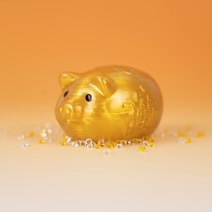 Vente en gros usine : Jouets anti-stress en forme de cochon doré, faits main, jouets sensoriels réduisant l'anxiété pour enfants - Product Image 2