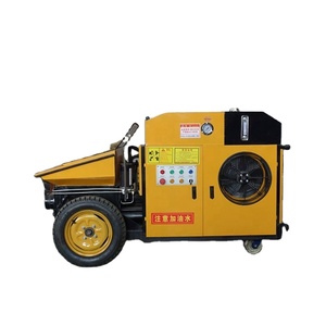 QIC <span class=keywords><strong>Mini</strong></span> Beton pumpe Dieselmotor Betonmischer mit Pumpe Zum Verkauf - Product Image 3