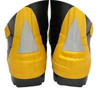EN15090 Chaussures en caoutchouc anti-feu antistatiques et anti-acides et alcalines ignifuges populaires avec système rapide Doff-don