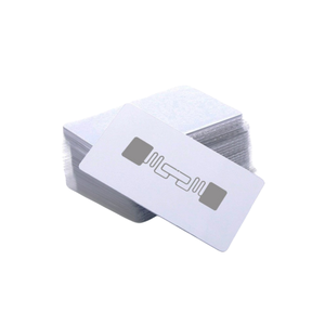 RFID Factory Price NFC <strong>Business</strong> <strong>Card</strong> <strong>Blank</strong> Contactless 13.56MHz F08 IC <strong>Card</strong> with RFID/NFC Communication Interface Waterproof - Product Image 1