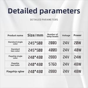 초박형 공장 절단 가능한 SMD5050 LED 패널 시트 라이트 현대 디자인 스톤 백라이트 조리대 용 플렉스 - Product Image 3