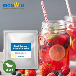 Polvo instantáneo de grosella negra SIGNWIN, rico y auténtico, versátil para múltiples aplicaciones en tiendas de bebidas. - Product Image 1