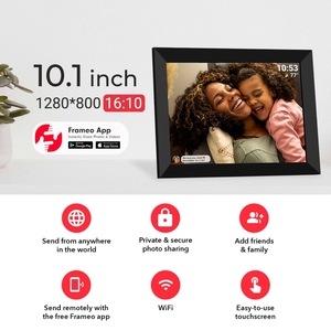 Lo Último de Fábrica: Cadre Photo de 10.1 Pulgadas con Pantalla Táctil IPS, Rotación Automática y WiFi para Estudio Fotográfico y Hogar - Product Image 2