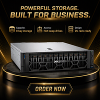 Serveur Rack 2U R540 d'occasion avec baies de disques interchangeables à chaud 8x 3,5 pouces pour centre de données, compatible Intel Xeon