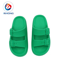 Nouvelle Arrivée Sandales de Plage Décontractées pour Hommes à Double Bride en EVA, Design OEM, Prix Abordable