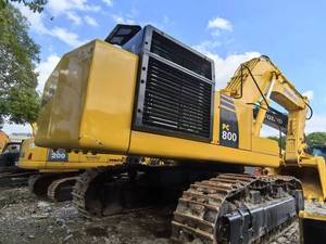 2026 Komatsu Pc800 Excavatrice sur chenilles hydraulique jaune pour travaux de construction Komatsu Pc800 - Product Image 6