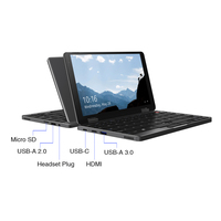 Mini-ordinateur portable CHUWI MiniBook 8 pouces 1920*1200 IPS LCD Intel Core J4125 Quad Core WIN10 OS 12 Go de RAM 128+256 Go de ROM SSD