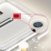Nouveau design 2026 – Ventilateur de plafond LED à spectre complet, sans pales, double usage chaud et froid, montage encastré pour la décoration intérieure