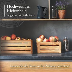 Caisses de présentation miniatures en bois inachevées et pliables coffret cadeau pour fruits vente en gros sur mesure bon marché - Product Image 4