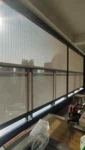 Parasol Eléctrico Inteligente a Prueba <span class=keywords><strong>de</strong></span> Viento para Exteriores, Persianas Enrollables Aislantes al Calor, Resistentes a los Rayos UV - Product Image 2