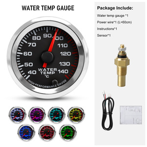 Car Water Temperature Gauge 2 Inch 52MM 40-140C High Performance For <b>Modified</b> Vehicles - Product Image 2
