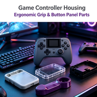 Cetakan Injeksi Kustom OEM ABS PC untuk Panel Tombol Pelindung Elektronik Pengontrol Game, Perakitan Pabrik Cetakan Dalam Negeri