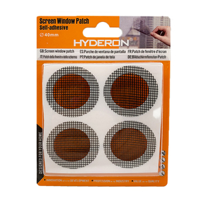 Adhesivo redondo <span class=keywords><strong>antimosquitos</strong></span>, malla de fibra de vidrio, Parche de reparación de parcheado de ventana, 4 Uds. - Product Image 3