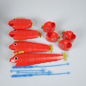 ชุดตกปลาเรดฟิชชิ่งมาสเตอร์ คันเบ็ดแบบยืดหดได้ รุ่นเยาวชน พร้อมรอกตกปลา สำหรับปลาขนาดใหญ่ ของเล่นพลาสติกเสริมพัฒนาการ - Product Image 4