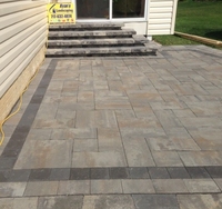Pavé circulaire en granit Pavé en granit Passerelle