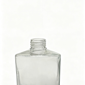 Chất lượng cao <span class=keywords><strong>750ml</strong></span> vuông chai thủy tinh cho rum <span class=keywords><strong>Vodka</strong></span> Brandy rượu cho nước Tequila Whisky Màn hình in ấn khắc Stopper - Product Image 3