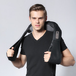 Masajeador Shiatsu 3D de Lujo, Masajeador Corporal Relajante Inalámbrico para Cuello y Hombros con Batería Recargable para el Cuidado de la Salud - Product Image 1