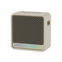 k20 KASINUO Mini Altavoz Portátil de 5.3 Pulgadas con Iluminación LED RGB |   Hasta 5 horas de reproducción para viajes y fiestas