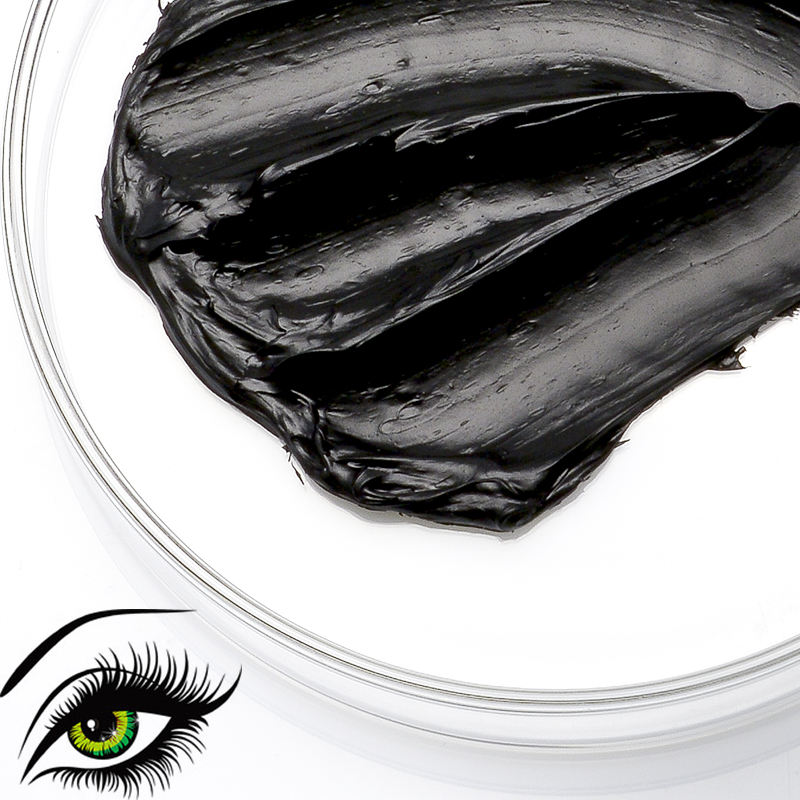 1000g bulk natural vegetarian super diy waterproof mascara Base grows thicker and curly