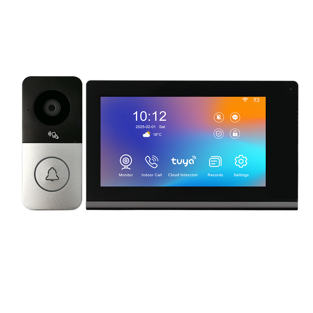 <strong>2026</strong> OEM Tuya Smart <strong>1080P</strong> HD Video Doorphone with 7 Inch IPS Touch Screen Video Recording and Motion Detect Intercom <strong>Doorbell</strong>