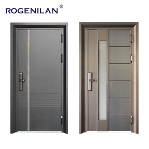 Casa rovenilan australiana ingresso in acciaio inox porte di sicurezza ingresso in alluminio <span class=keywords><strong>porta</strong></span> Villa in alluminio battuto - Product Image 1