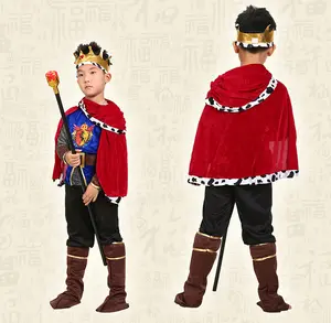 Costume de carnaval pour enfants, nouveau vêtement empereur, bon marché, Cosplay, Costume roi pour enfants