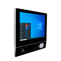 Système de point de vente (PDV) avec écran tactile métallique 10,1 pouces Android/Windows, lecteur de codes-barres 1D/2D