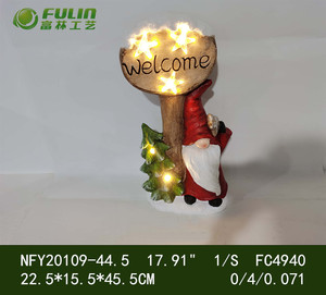 Prix usine Commercial Noël Gnome Couple Décoration <span class=keywords><strong>Pas</strong></span> <span class=keywords><strong>Cher</strong></span> Magnésie <span class=keywords><strong>À</strong></span> Piles Allumer Les Lumières De Noël - Product Image 3
