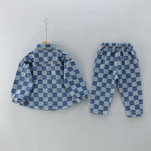 Ropa para Niños Pequeños 2022, Diseños de Moda de Primavera y Otoño para Niños, Ropa Nueva para Bebés, Conjunto de Ropa de Mezclilla de Manga Larga - Product Image 4