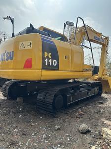 Le Japon a utilisé des pelles sur chenilles d'occasion Komatsu pc110 10 tonnes Komatsu pc110 équipement de machine pour la construction avec EPA - Product Image 5