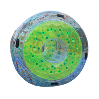 Boule de zorbing gonflable géante, boule de zorbing pour adultes, tube gonflable pour la terre, boule de zorbing de taille humaine à vendre
