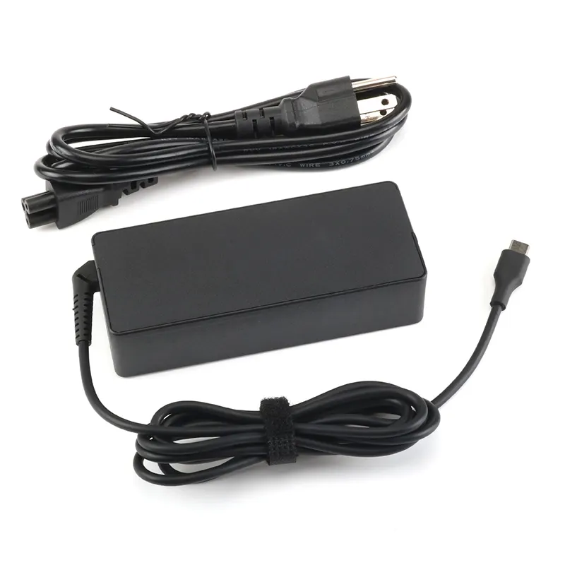 65W 90W 20V USB Type-Cラップトップ充電器 (Lenovo Thinkpad Carbon x1 IdeaPad 720 Yoga 370 for HP Dell Type C AC電源アダプター用)