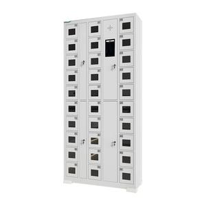 ตู้ล็อกเกอร์เก็บของอัจฉริยะสำหรับโรงเรียน/ห้องสอบ แบบขายส่ง ดีไซน์ทันส<span class=keywords><strong>ม</strong></span>ัย ตั้งรหัสผ่านด้วยตนเอง รองรับสมาร์ทโฟน 60 ประตู - Product Image 4